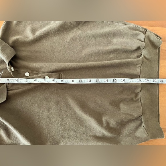 Everlane The Oversized Polo. Size XS. Color Beech. - Picture 11 of 12